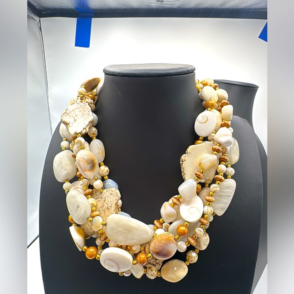 Barrera 6 strand necklace.  Stunning!!​
